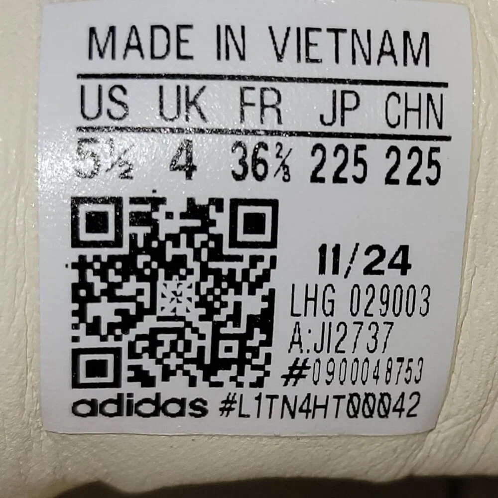 Adidas Samba OG Originals Women's Collegiate Orange & Cream White Gum Sneakers - Picture 3 of 16